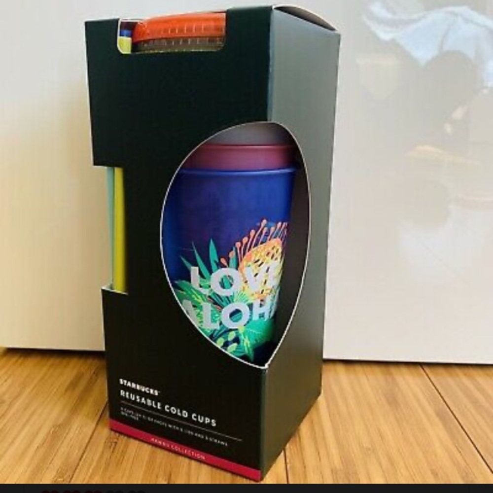 Starbucks Hawaii Exclusive Love Aloha cups (5)